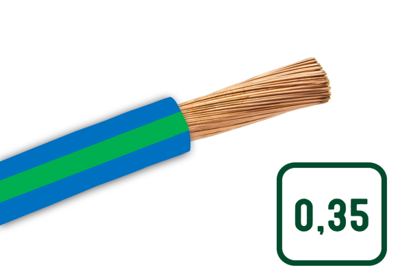 FLRY-SN-A 0,35mm² Einadrige Fahrzeugleitung m. reduzierter